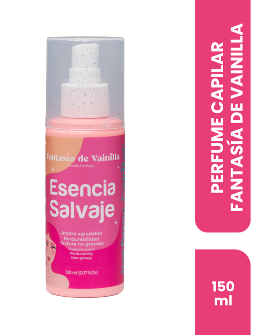 Perfume Capilar Esencia Salvaje Fantasía Vainilla 150ml