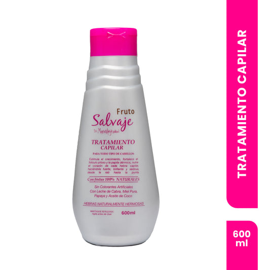 Tratamiento Capilar De Frutas Refrigerado (Aceite De Coco) 600ml