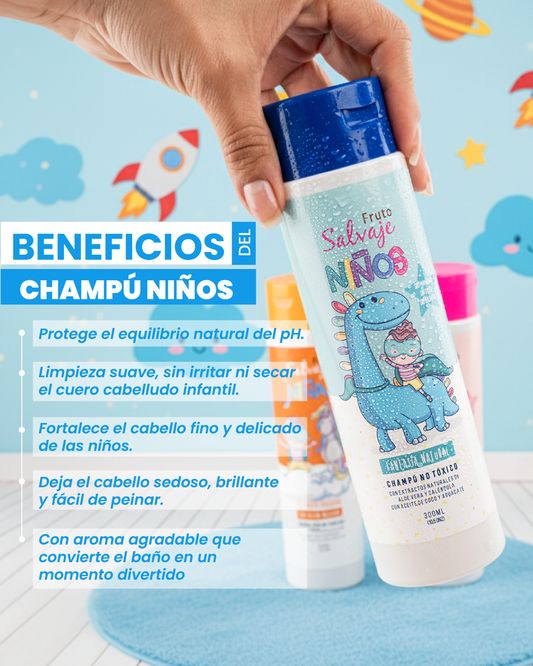Champú Fantasía Natural Niños 300ml