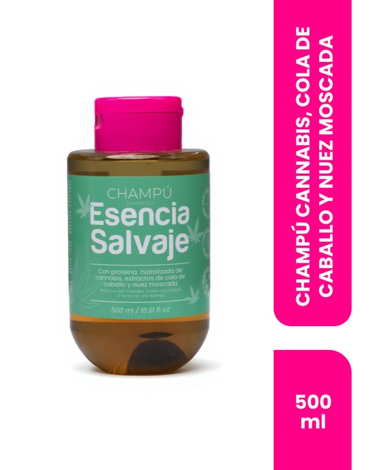 Champú Cannabis Cola de Caballo y Nuez