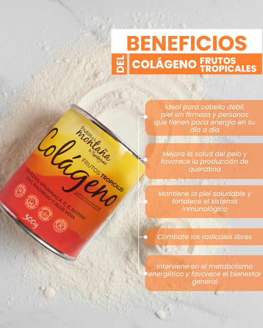 Colágeno Frutos De La Montaña Saborizado 300gr