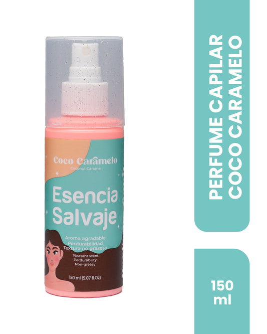 Perfume Capilar Esencia Salvaje Coco-Caramelo