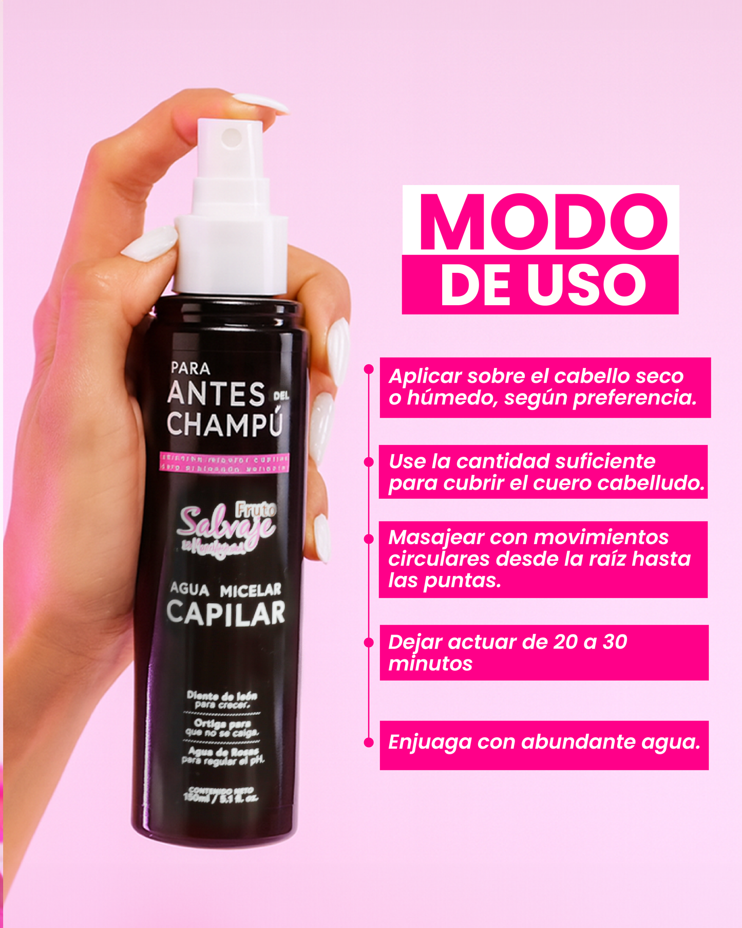 Agua Micelar Capilar 150ml