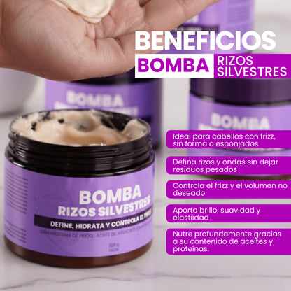 Bomba Rizos Silvestres 300gr