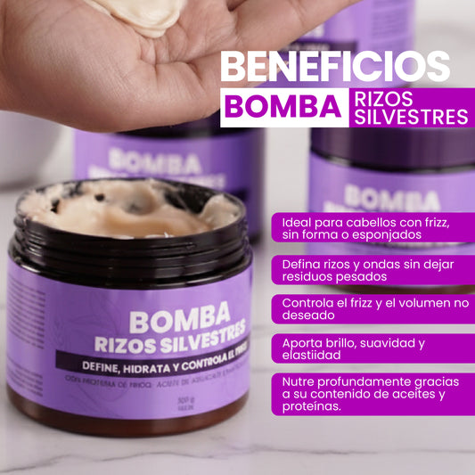 Bomba Rizos Silvestres 300gr