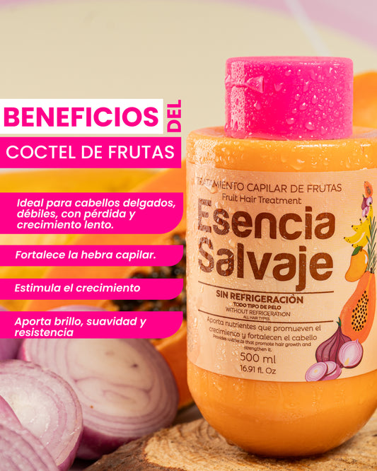 Tratamiento Capilar Esencia Salvaje (Coctel De Frutas) 500ml