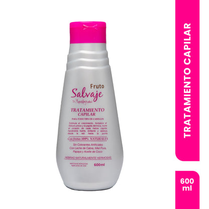 Tratamiento Capilar De Frutas Refrigerado (Aceite De Coco) 600ml