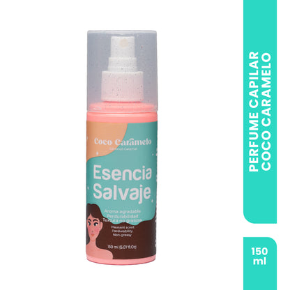 Perfume Capilar Esencia Salvaje Coco-Caramelo