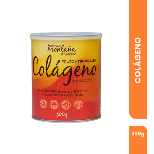 Colágeno Frutos De La Montaña Saborizado 300gr