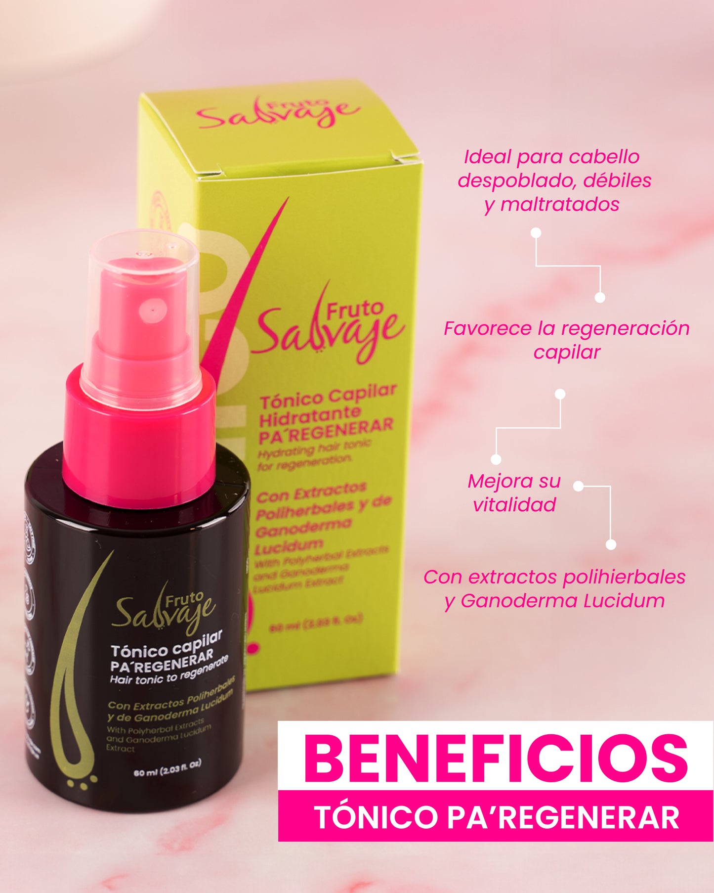 Tónico Capilar Pa Regenerar (Anticaída) 60ml