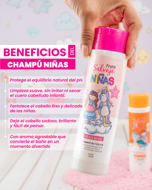 Champú Fantasía Natural Niñas 300ml