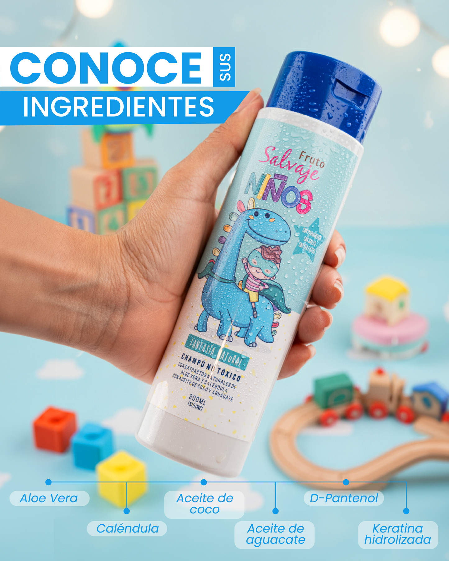 Champú Fantasía Natural Niños 300ml