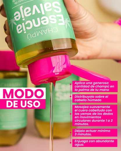 Champú Cannabis Cola de Caballo y Nuez