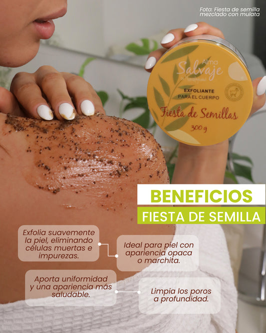 Exfoliante Fiesta De Semillas X 300gr