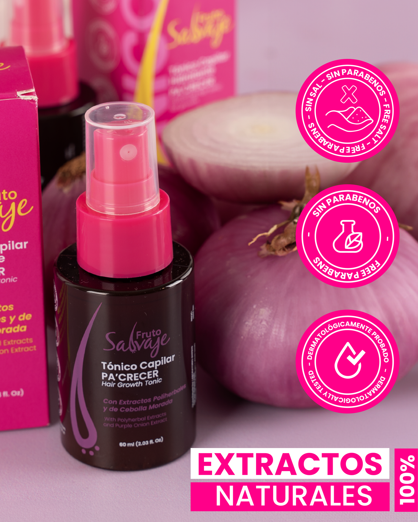 Tónico Capilar Pa Crecer (Crecimiento) 60ml