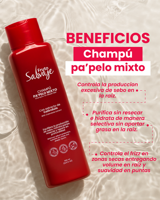 Champú Pa Pelo Mixto (Camelia Silvestre) 500ml