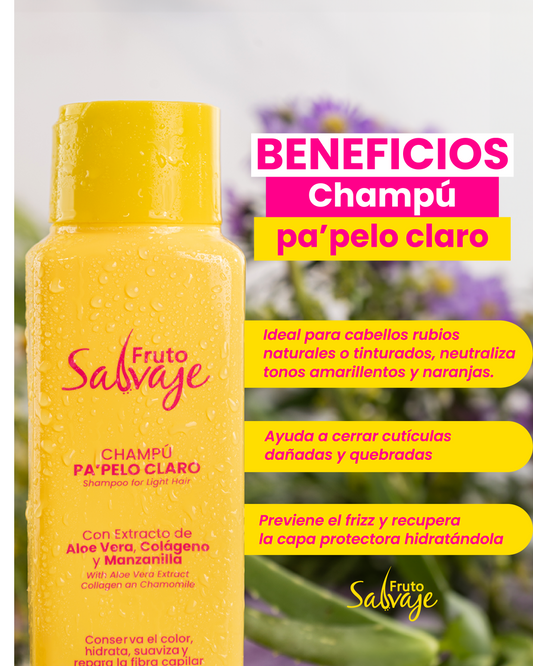 Champú Pa Pelo Claro (Azucena) 500ml