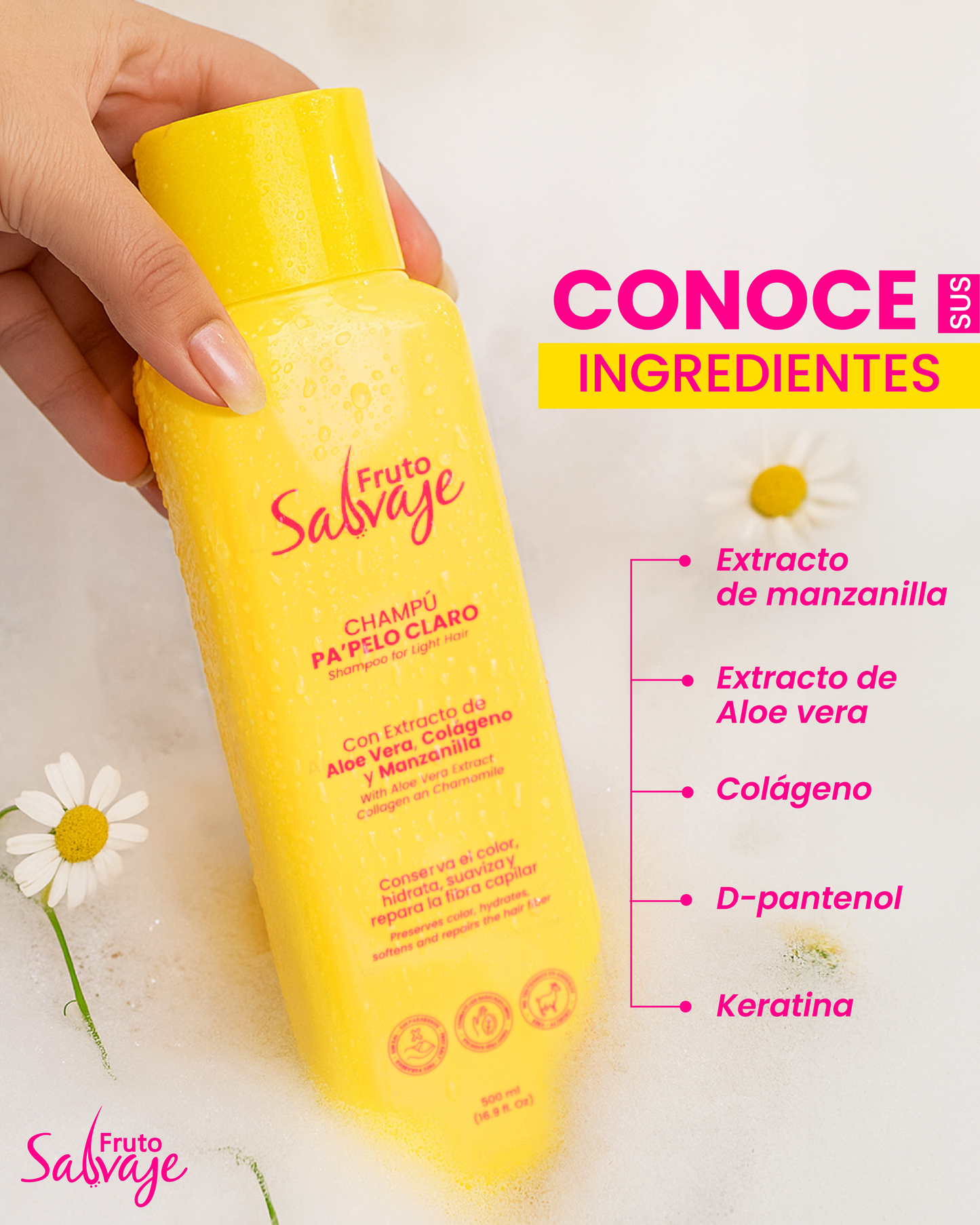 Champú Pa Pelo Claro (Azucena) 500ml