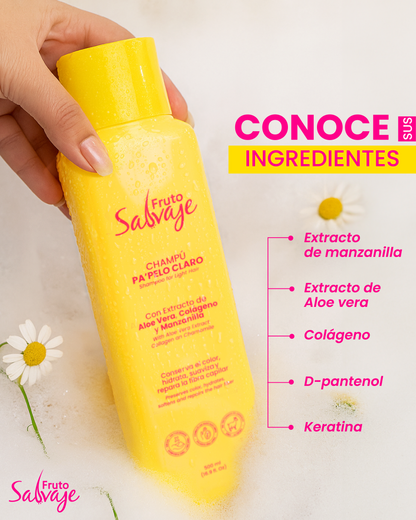Champú Pa Pelo Claro (Azucena) 500ml