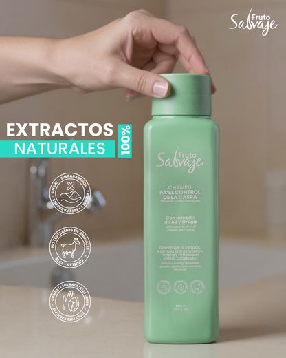 Champú Control Caspa (Diente De León) 500ml
