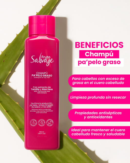 Champú Pa Pelo Graso (Adelfa Del Alba) 500ml