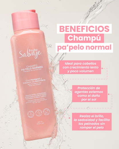 Champú Pa Pelo Normal (Amber De Primavera) 500ml