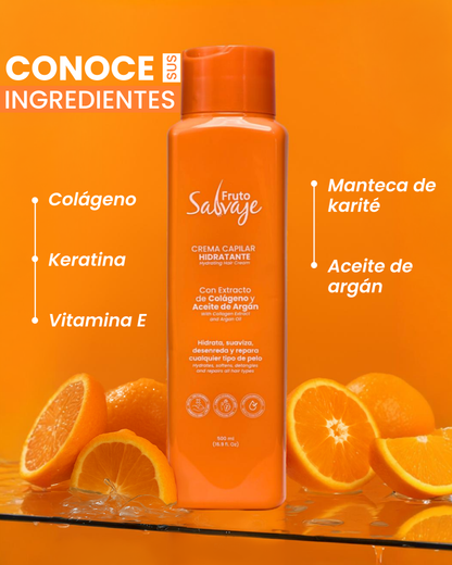 Crema Capilar Hidratante (Otoño Naranja) 500ml