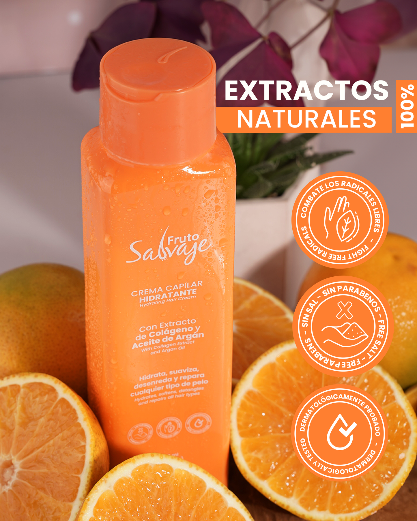 Crema Capilar Hidratante (Otoño Naranja) 500ml