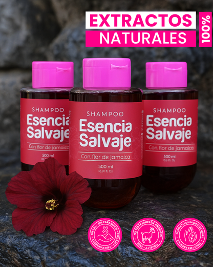 Champú Esencia Salvaje Flor De Jamaica 500ml