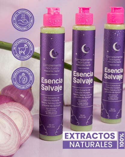 Mascarilla Capilar Complemento Nocturno Esencia Salvaje 155ml