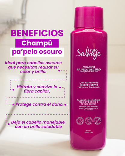 Champú Pa Pelo Oscuro (Amazonia) 500ml