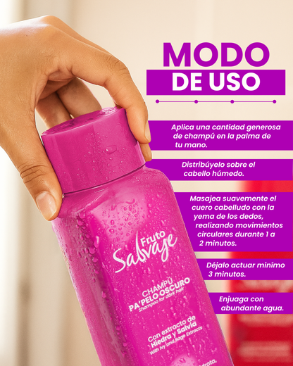 Champú Pa Pelo Oscuro (Amazonia) 500ml