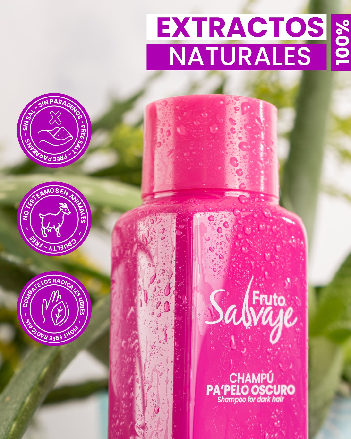 Champú Pa Pelo Oscuro (Amazonia) 500ml