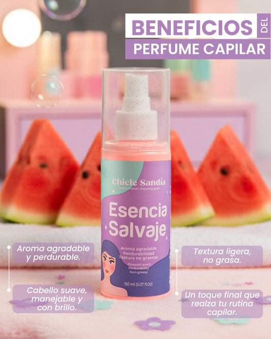 Perfume Capilar Esencia Salvaje Chicle- Sandia