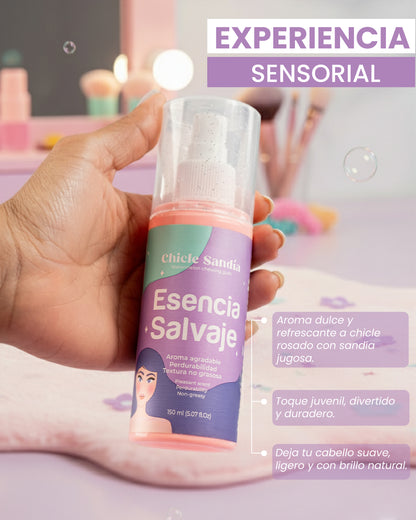 Perfume Capilar Esencia Salvaje Chicle- Sandia
