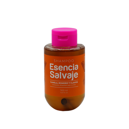 SHAMPOO CANELA, ROMERO Y CLAVOS