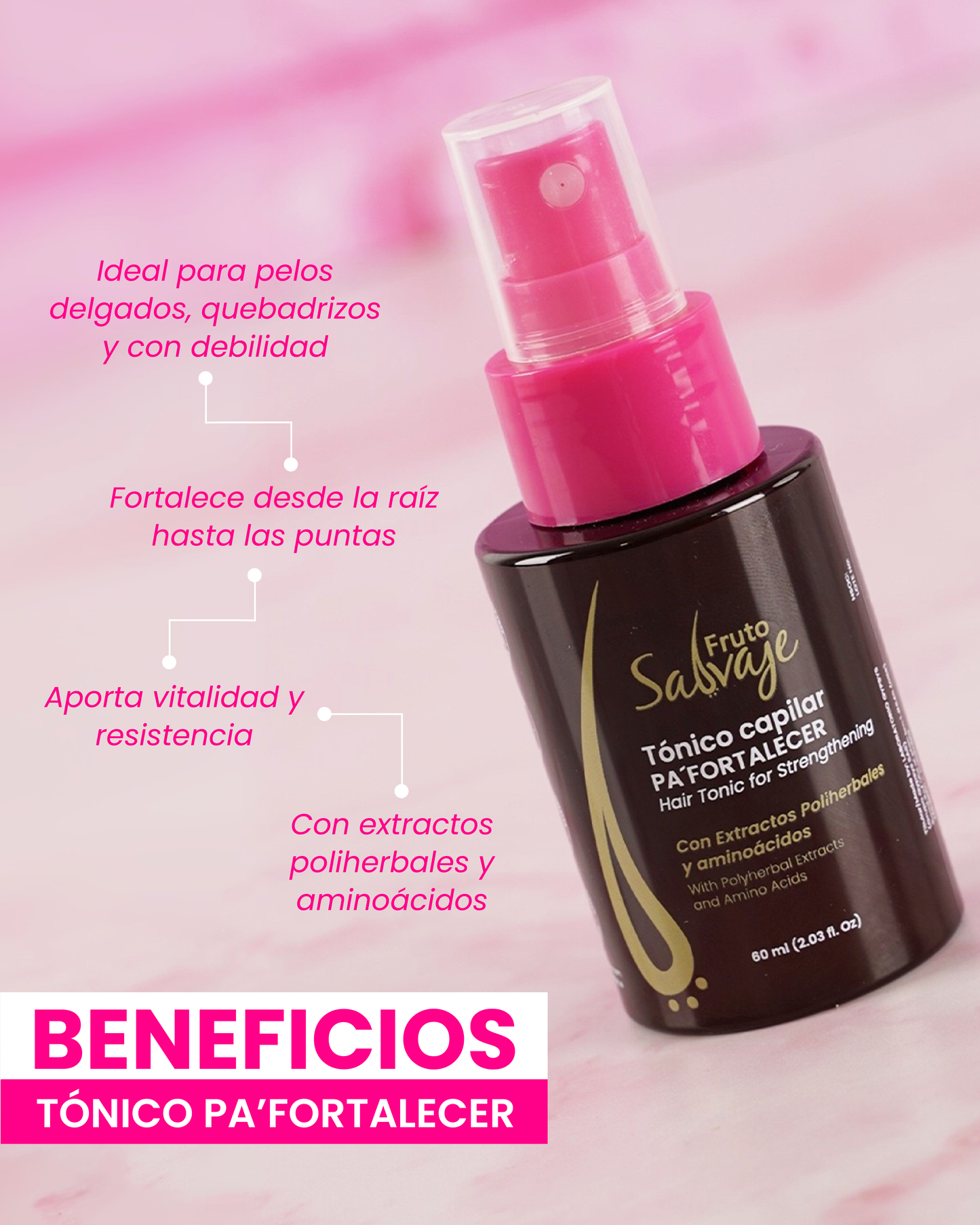 Tónico Capilar Pa Fortalecer (Vigorizante) 60ml