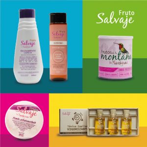 Productos para el cuidado del pelo Fruto Salvaje
